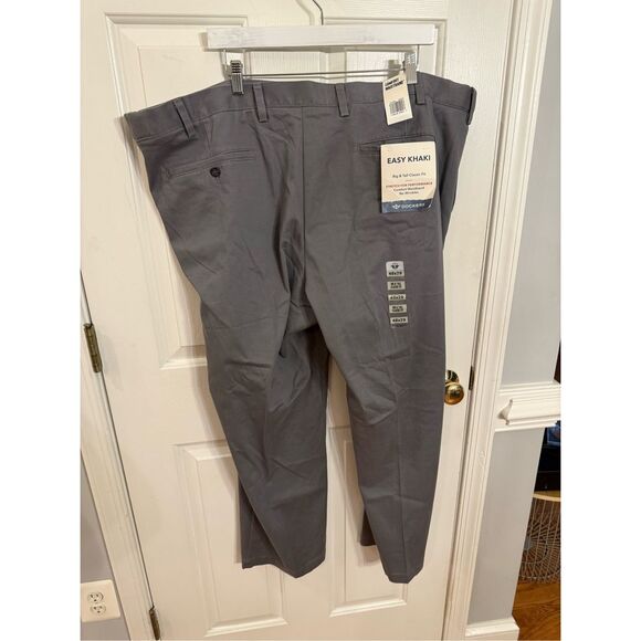 Dockers Gray Big & Tall Easy Khaki Pant sz 48X29 NWT - Picture 6 of 7